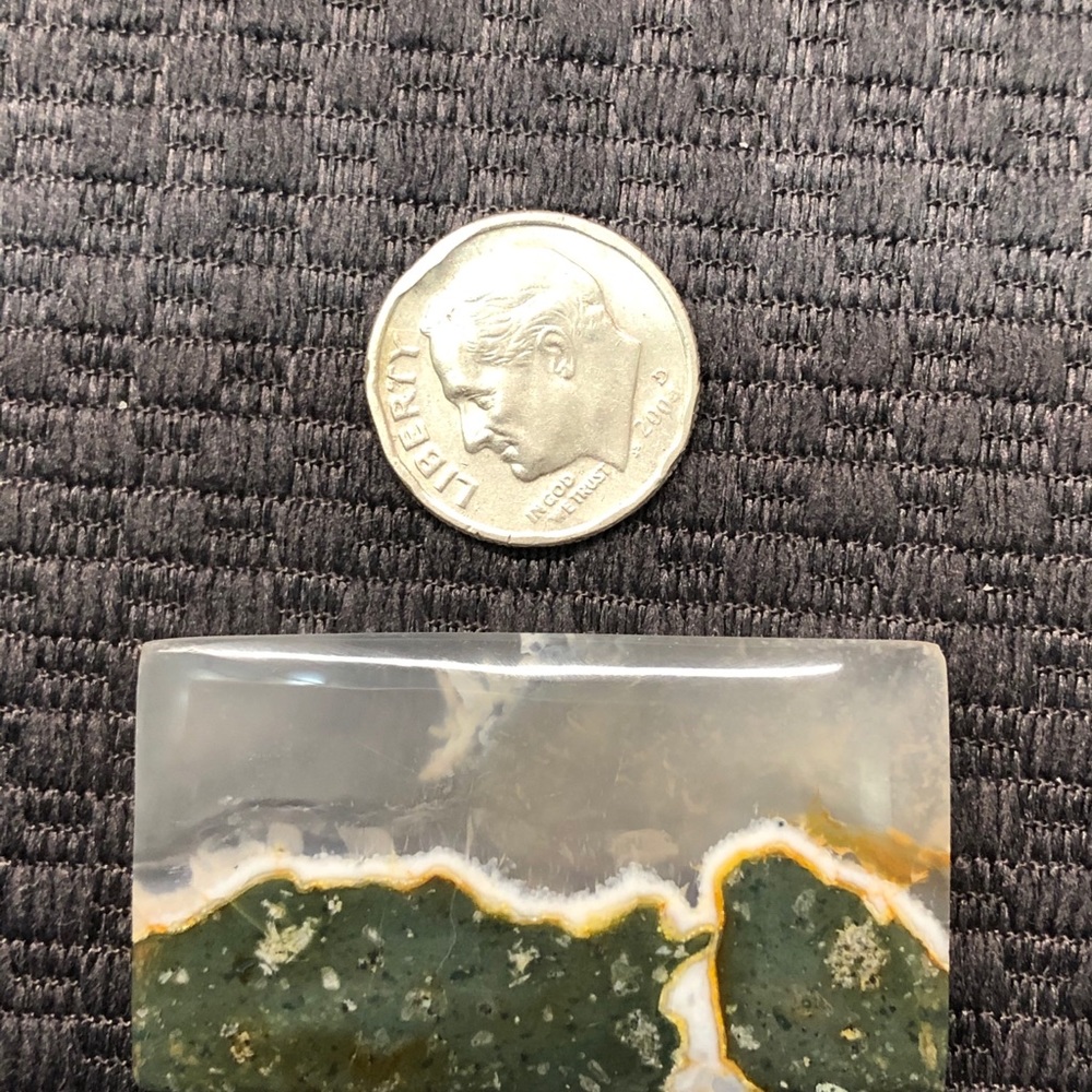 Landscape Scene Agate Rectangle Polish - image 7